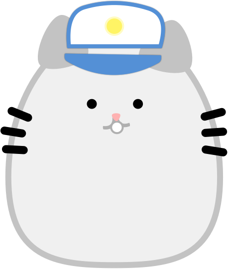 og poos, the original orange cat from Poos Caboose